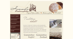 Desktop Screenshot of hummels-krapferl.at